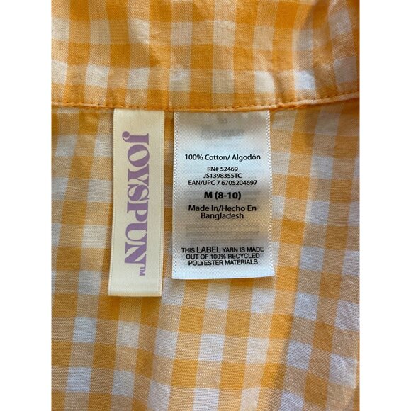 Joyspun Pajama Set M Floral & Checkered Short Sleeve Top & Capris Loungewear - Picture 5 of 14